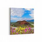 Olla 14353K Doğa / Manzara Görseli Kare Kanvas Tablo (Ölçü: 25X25)