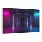 Olla 10428Y Abstract Tünel Görsel Yatay Kanvas Tablo (Ölçü: 150X100)