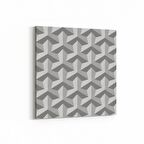 Olla 14944K Geometrik Desen Görseli Kare Kanvas Tablo (Ölçü: 25X25)