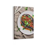 Olla 15093D Gıda Görseli Dikey Kanvas Tablo (Ölçü: 100X150)