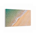 Olla 16428Y Kumsal / Sahil Görseli Yatay Kanvas Tablo (Ölçü: 120X80)