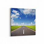 Olla 13357K Doğa / Manzara Görseli Kare Kanvas Tablo (Ölçü: 25X25)