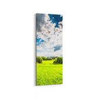 Olla 13863DI Doğa / Manzara Görseli Dikey İnce Kanvas Tablo (Ölçü: 30X90)