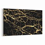 Olla 16730Y Mermer Desen Görsel Yatay Kanvas Tablo (Ölçü: 90X60)