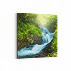 Olla 13367K Doğa / Manzara Görseli Kare Kanvas Tablo (Ölçü: 60X60)