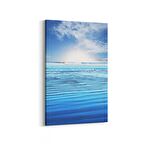 Olla 16406D Kumsal / Sahil Görseli Dikey Kanvas Tablo (Ölçü: 100X150)