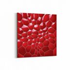Olla 10042K Abstract 3 Boyut Görsel Kare Kanvas Tablo (Ölçü: 25X25)