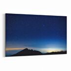 Olla 14801Y Gece Gökyüzü Görseli Yatay Kanvas Tablo (Ölçü: 150X100)