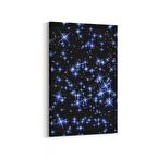 Olla 14795D Gece Gökyüzü Görseli Dikey Kanvas Tablo (Ölçü: 80X120)