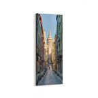 Olla 18141DI Yapı Görseli Dikey İnce Kanvas Tablo (Ölçü: 40X120)