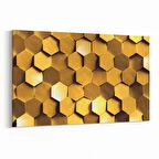 Olla 10031Y Abstract 3 Boyut Görsel Yatay Kanvas Tablo (Ölçü: 70X50)