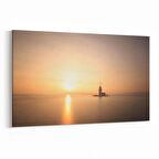 Olla 16048Y Günbatımı Görseli Yatay Kanvas Tablo (Ölçü: 30X20)