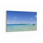 Olla 16622Y Kumsal / Sahil Görseli Yatay Kanvas Tablo (Ölçü: 30X20)