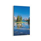 Olla 13163DD Doğa / Manzara Görseli Dikey Dar Kanvas Tablo (Ölçü: 60X120)