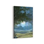 Olla 14035D Doğa / Manzara Görseli Dikey Kanvas Tablo (Ölçü: 60X90)