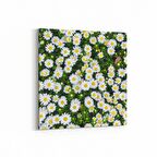 Olla 11568K Çiçek Görseli Kare Kanvas Tablo (Ölçü: 25X25)