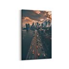 Olla 18247D Yapı Görseli Dikey Kanvas Tablo (Ölçü: 20X30)