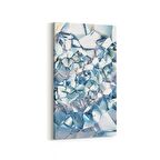 Olla 10083DD Abstract Görsel Dikey Dar Kanvas Tablo (Ölçü: 60X120)