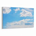 Olla 15489Y Gökyüzü Bulut Görseli  Yatay Kanvas Tablo (Ölçü: 90X60)