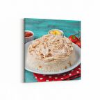 Olla 15099K Gıda Görseli Kare Kanvas Tablo (Ölçü: 25X25)