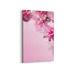 Olla 11754D Orkide Çiçek Görseli Dikey Kanvas Tablo (Ölçü: 60X90)