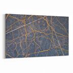 Olla 16695Y Mermer Desen Görsel Yatay Kanvas Tablo (Ölçü: 45X30)