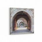 Olla 18512K4 Yapı Görseli Kare 4'lü Kanvas Tablo (Ölçü: 145X145)