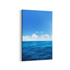 Olla 16382D Kumsal / Sahil Görseli Dikey Kanvas Tablo (Ölçü: 100X150)