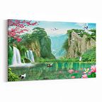 Olla 13327Y Doğa / Manzara Görseli Yatay Kanvas Tablo (Ölçü: 150X100)