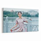 Olla 16932Y Model / Manken Görseli Yatay Kanvas Tablo (Ölçü: 45X30)