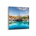 Olla 13212K Doğa / Manzara Görseli Kare Kanvas Tablo (Ölçü: 80X80)