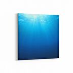 Olla 12968K Deniz / Okyanus Görseli Kare Kanvas Tablo (Ölçü: 25X25)