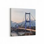 Olla 18316K4 Yapı Görseli Kare 4'lü Kanvas Tablo (Ölçü: 65X65)