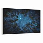 Olla 14806Y Gece Gökyüzü Görseli Yatay Kanvas Tablo (Ölçü: 150X100)