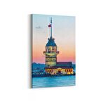 Olla 18084D Yapı Görseli Dikey Kanvas Tablo (Ölçü: 100X150)