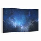 Olla 14643Y Gece Gökyüzü Görseli Yatay Kanvas Tablo (Ölçü: 90X60)