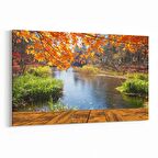 Olla 13171Y Doğa / Manzara Görseli Yatay Kanvas Tablo (Ölçü: 150X100)