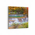 Olla 13705K Doğa / Manzara Görseli Kare Kanvas Tablo (Ölçü: 25X25)