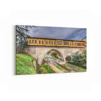 Olla 18953Y Yapı Görseli Yatay Kanvas Tablo (Ölçü: 120X80)