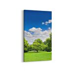 Olla 14562DD Doğa / Manzara Görseli Dikey Dar Kanvas Tablo (Ölçü: 30X60)