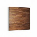 Olla 12041K Ahşap Desen Görseli Kare Kanvas Tablo (Ölçü: 60X60)