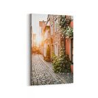 Olla 18164D Yapı Görseli Dikey Kanvas Tablo (Ölçü: 60X90)