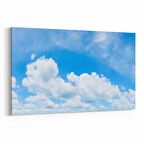 Olla 15763Y Gökyüzü Bulut Görseli  Yatay Kanvas Tablo (Ölçü: 45X30)