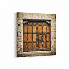 Olla 18142K Yapı Görseli Kare Kanvas Tablo (Ölçü: 30X30)