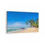 Olla 16536Y Kumsal / Sahil Görseli Yatay Kanvas Tablo (Ölçü: 30X20)
