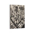 Olla 18918D Yapı Görseli Dikey Kanvas Tablo (Ölçü: 70X105)