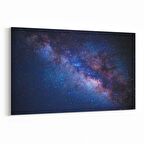 Olla 14719Y Gece Gökyüzü Görseli Yatay Kanvas Tablo (Ölçü: 90X60)