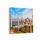 Olla 18153K Yapı Görseli Kare Kanvas Tablo (Ölçü: 60X60)