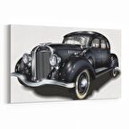 Olla 12273Y Araç Görseli Yatay Kanvas Tablo (Ölçü: 30X20)