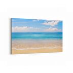 Olla 16584Y Kumsal / Sahil Görseli Yatay Kanvas Tablo (Ölçü: 45X30)
